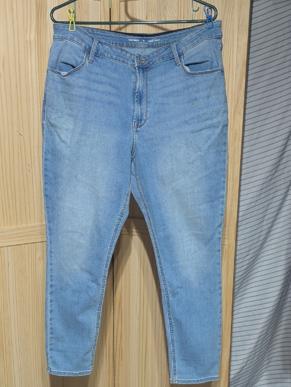 Old Navy Light Blue High-Rise Jeans
